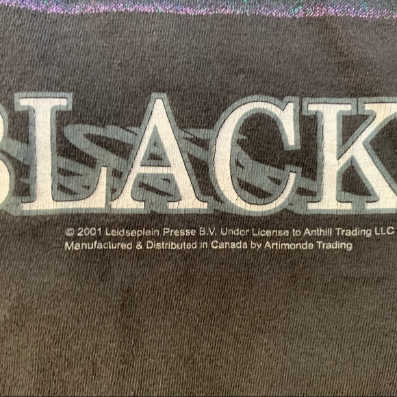 Vintage 2001 ACDC “Back in Black” Tee Sz. M - Picture 3 of 4